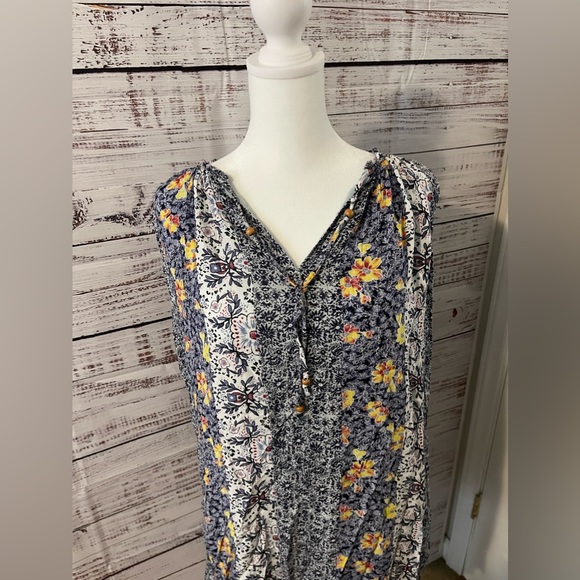 LOFT Floral Print Dress - Picture 5 of 10